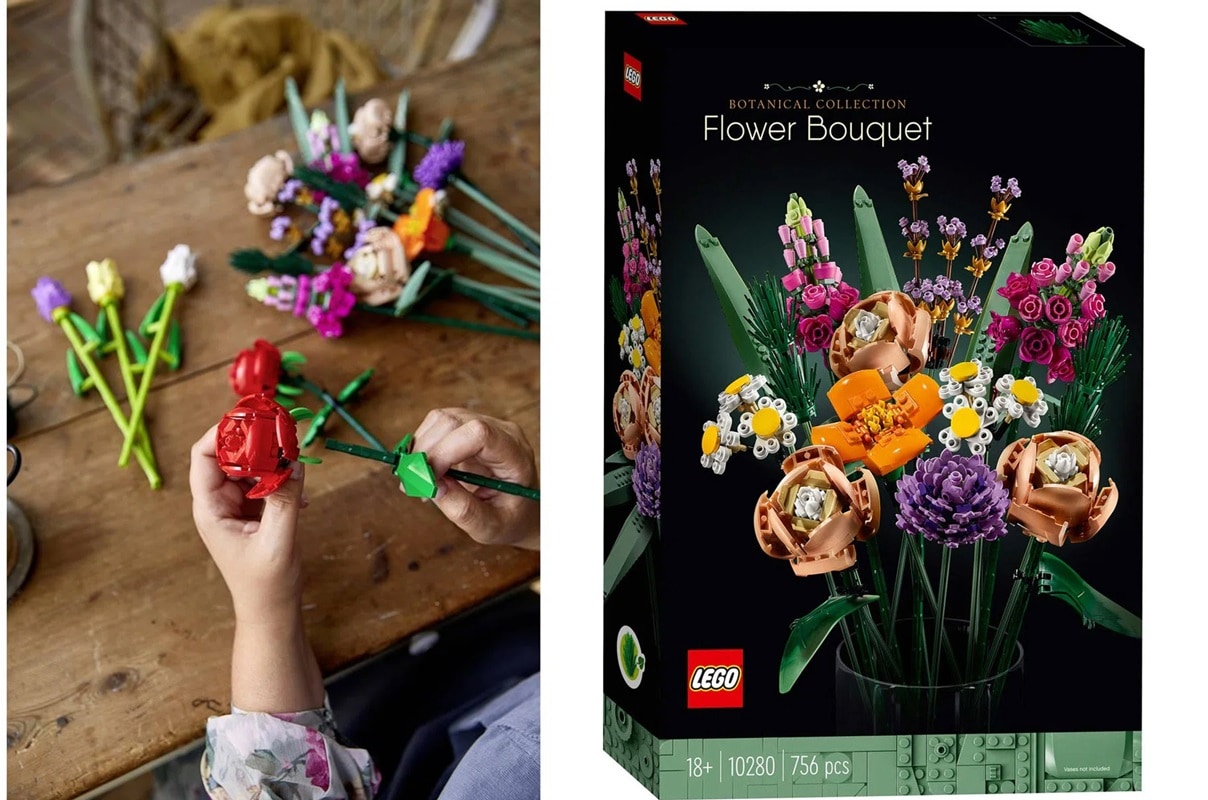 lego bloemenboeket LEGO