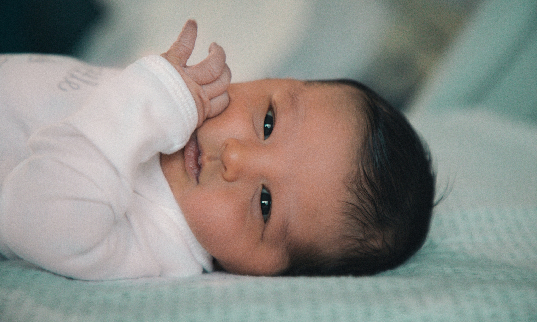 baby 2 weken oud Getty Images