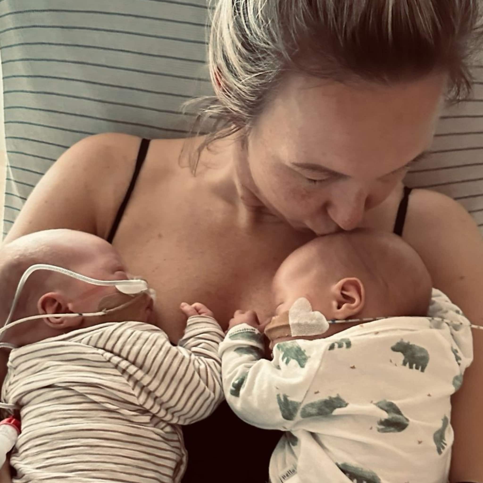 marinthe zwanger drieling afscheid een kind