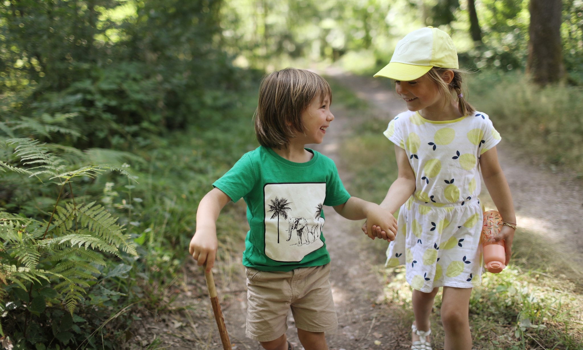 Boswandeling met kinderen Getty Images