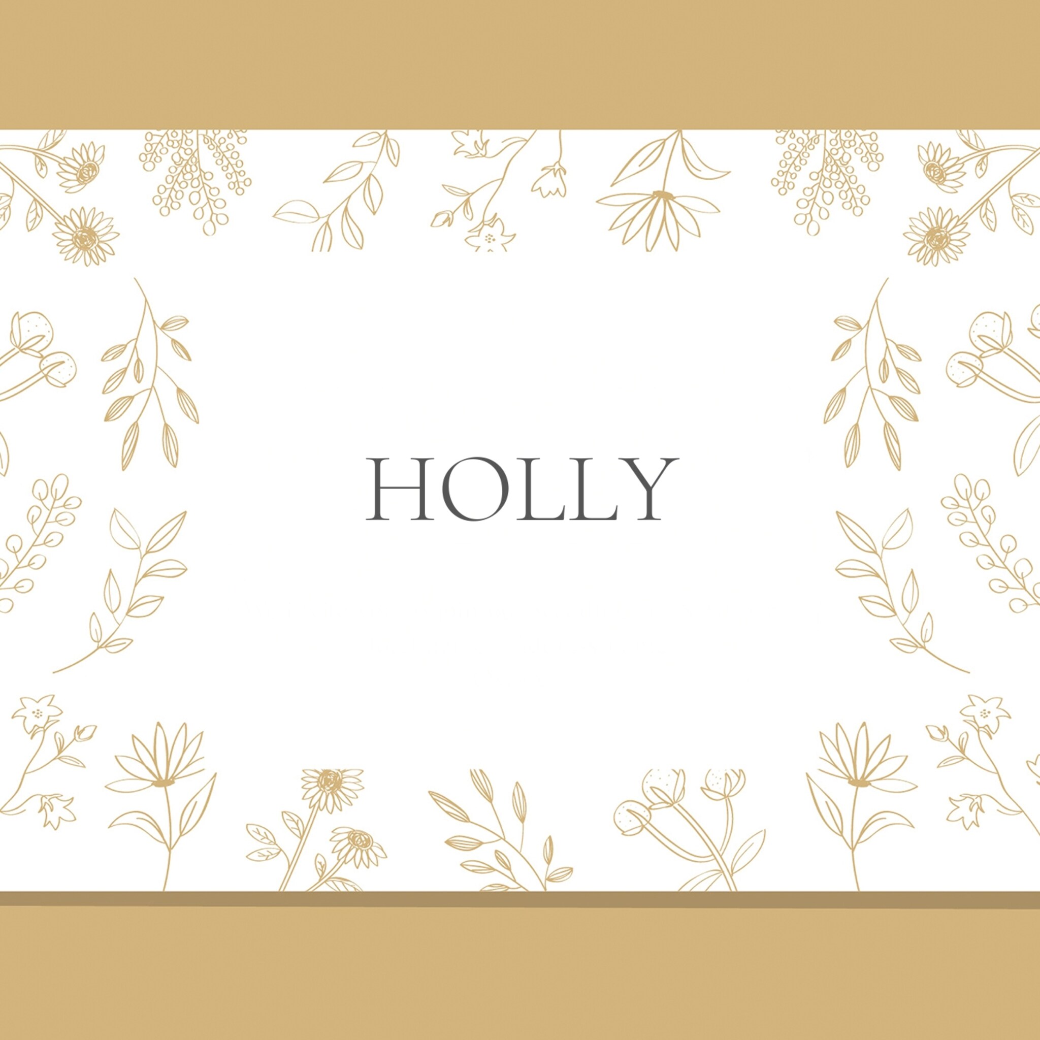 holly
