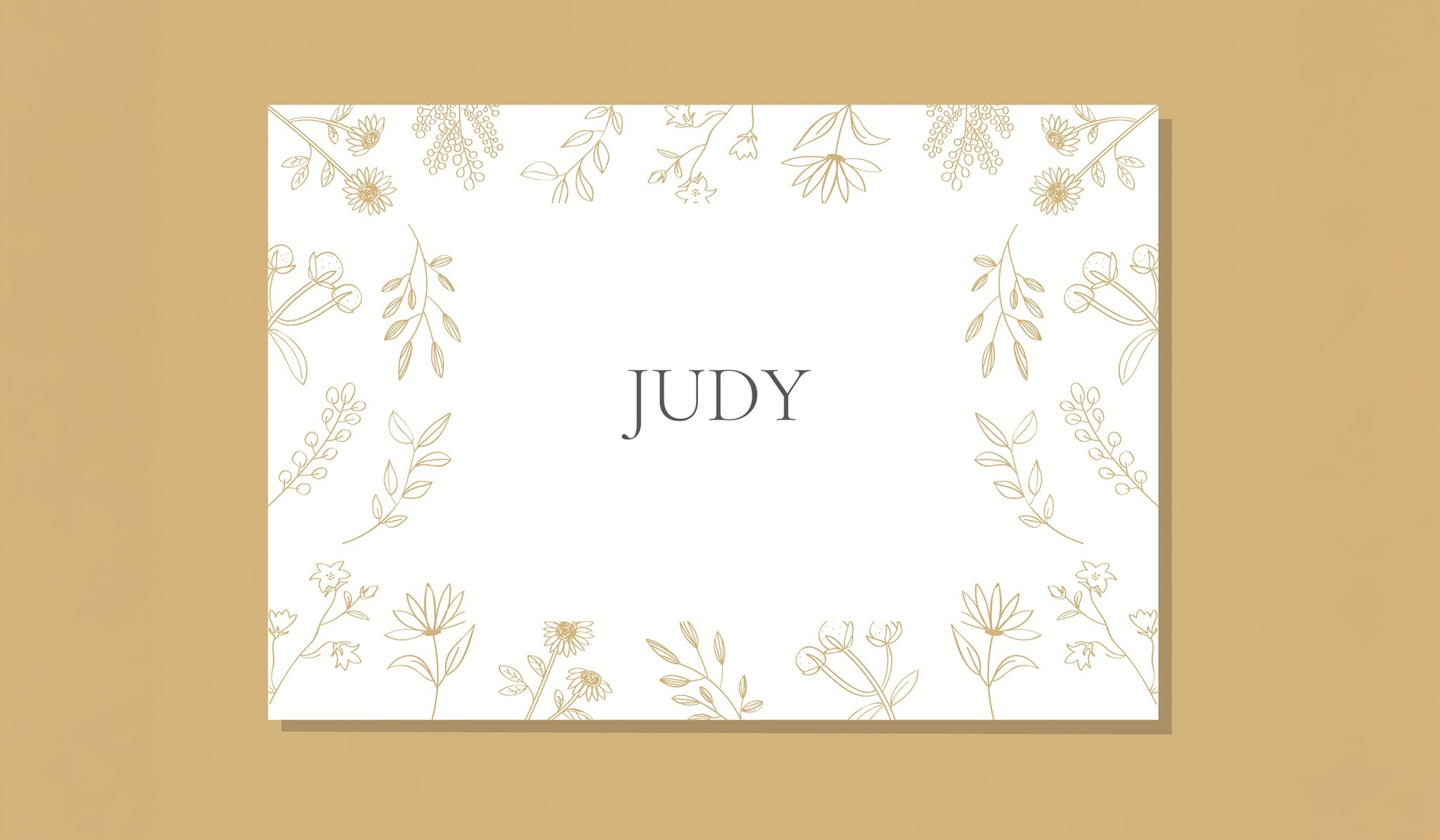 Geboortekaartje voor babynaam Judy Getty images