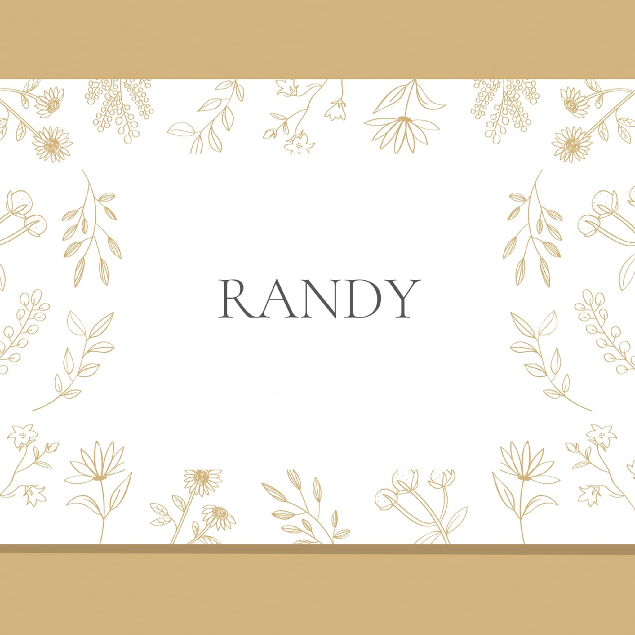 randy