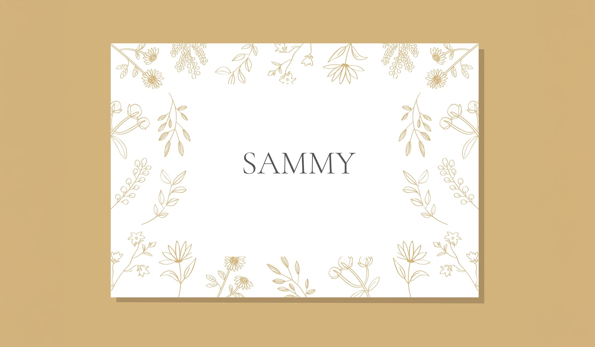 Geboortekaartje voor babynaam Sammy Getty images