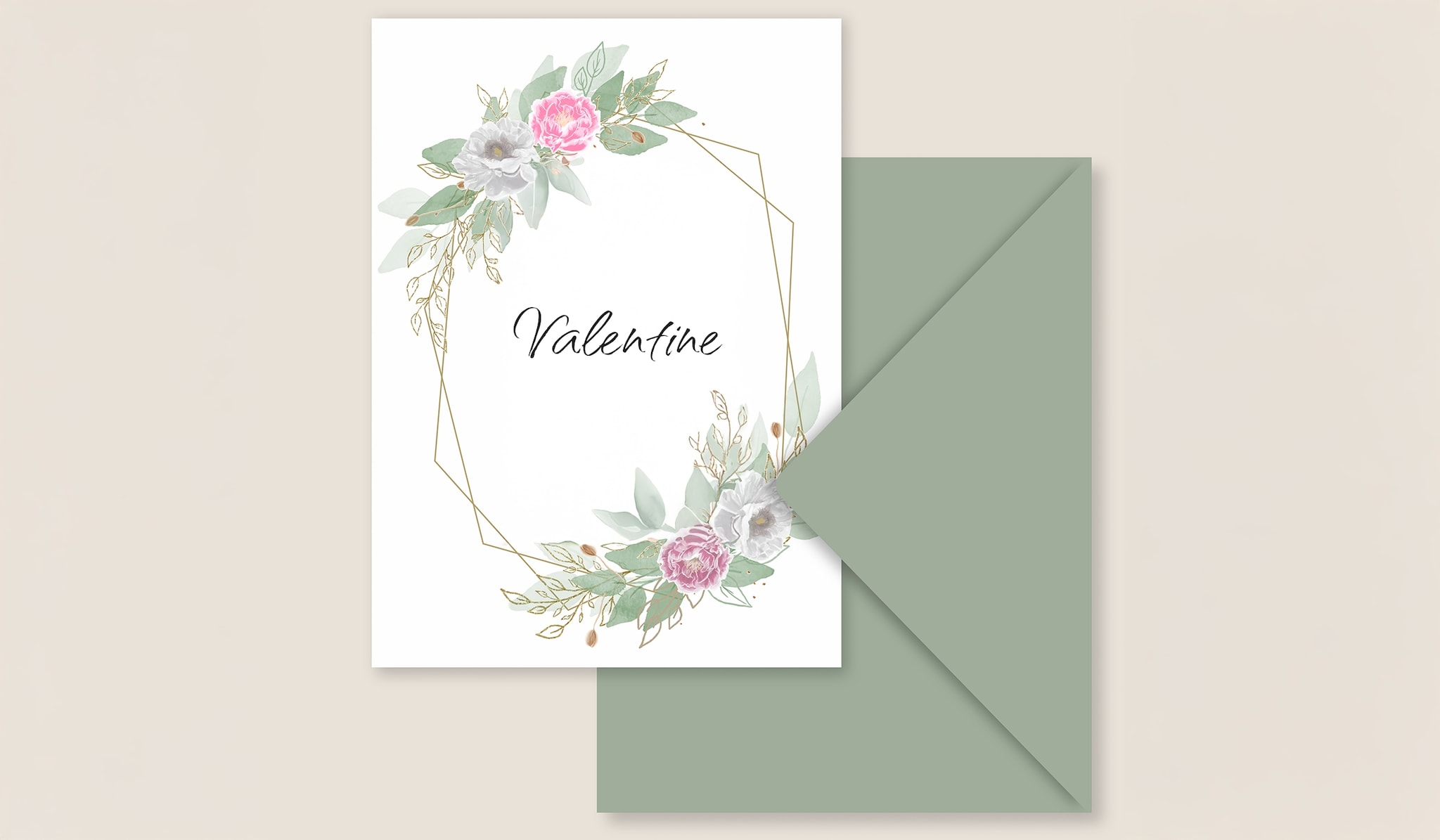 Geboortekaartje voor babynaam Valentine Getty images