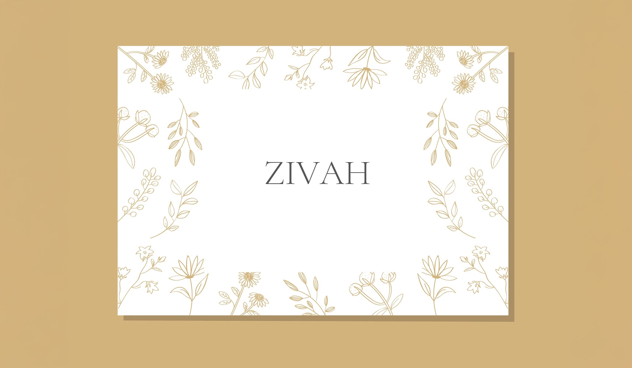 Geboortekaartje voor babynaam Zivah Getty images