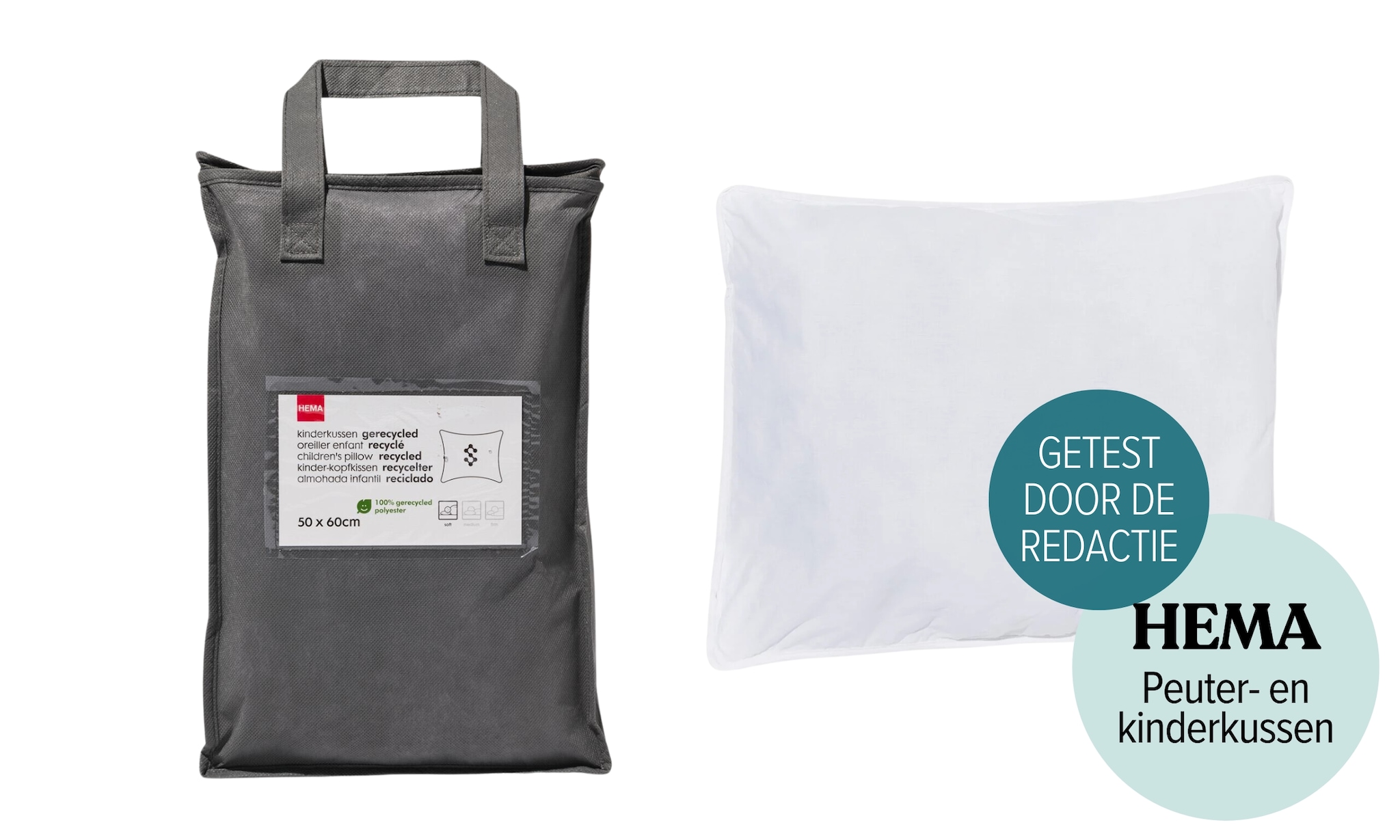 review van hema peuterkussen en kinderkussen HEMA