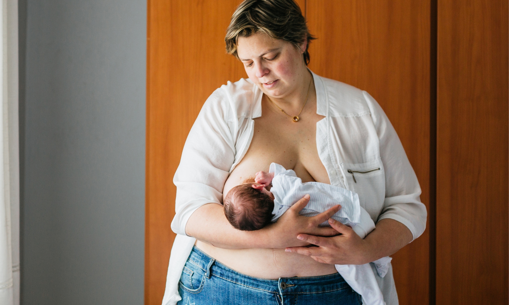 Borstvoeding je baby stap voor stap aanleggen Getty Images