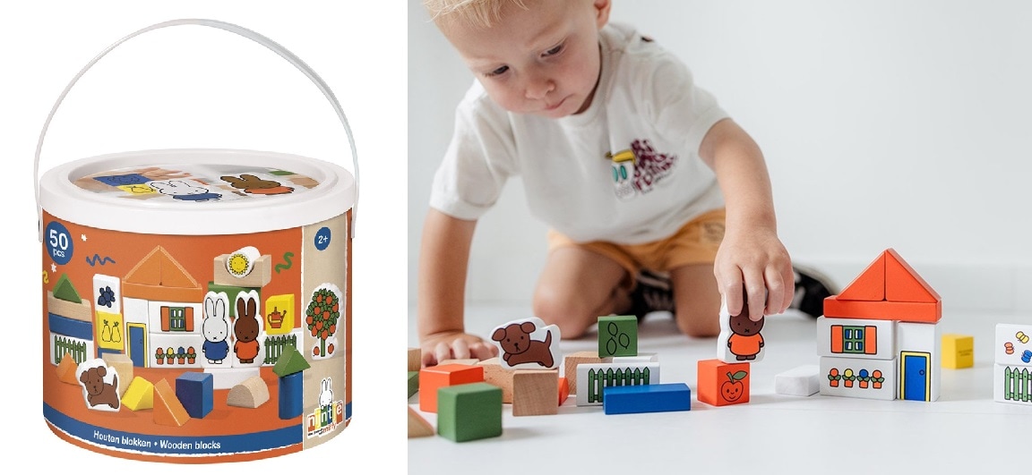 Bambolino blokkendoos nijntje Bambolino