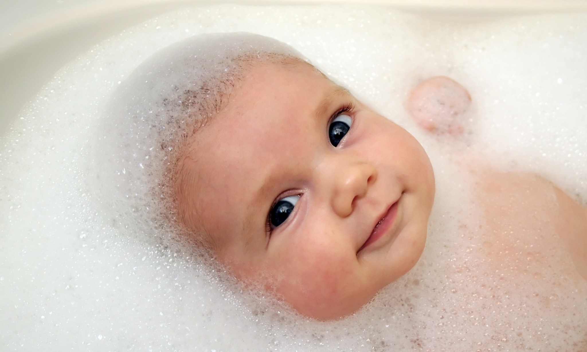 Baby in bad doen in 10 stappen Getty Images