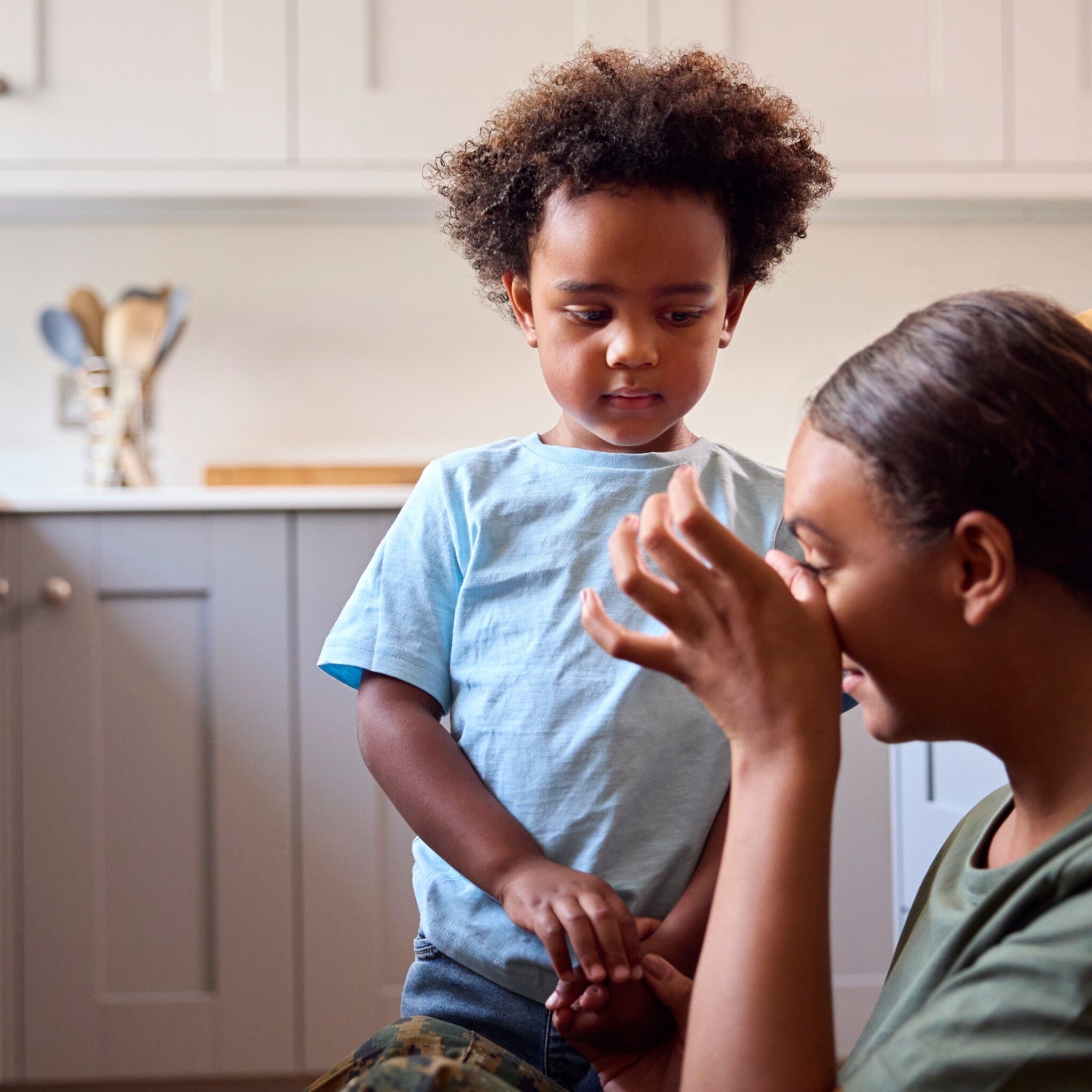 ouders negatieve emoties verbergen kind