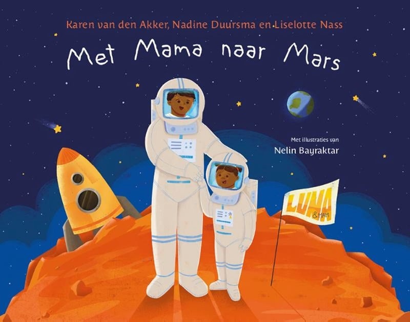 met mama naar mars Uitgeverij Blop