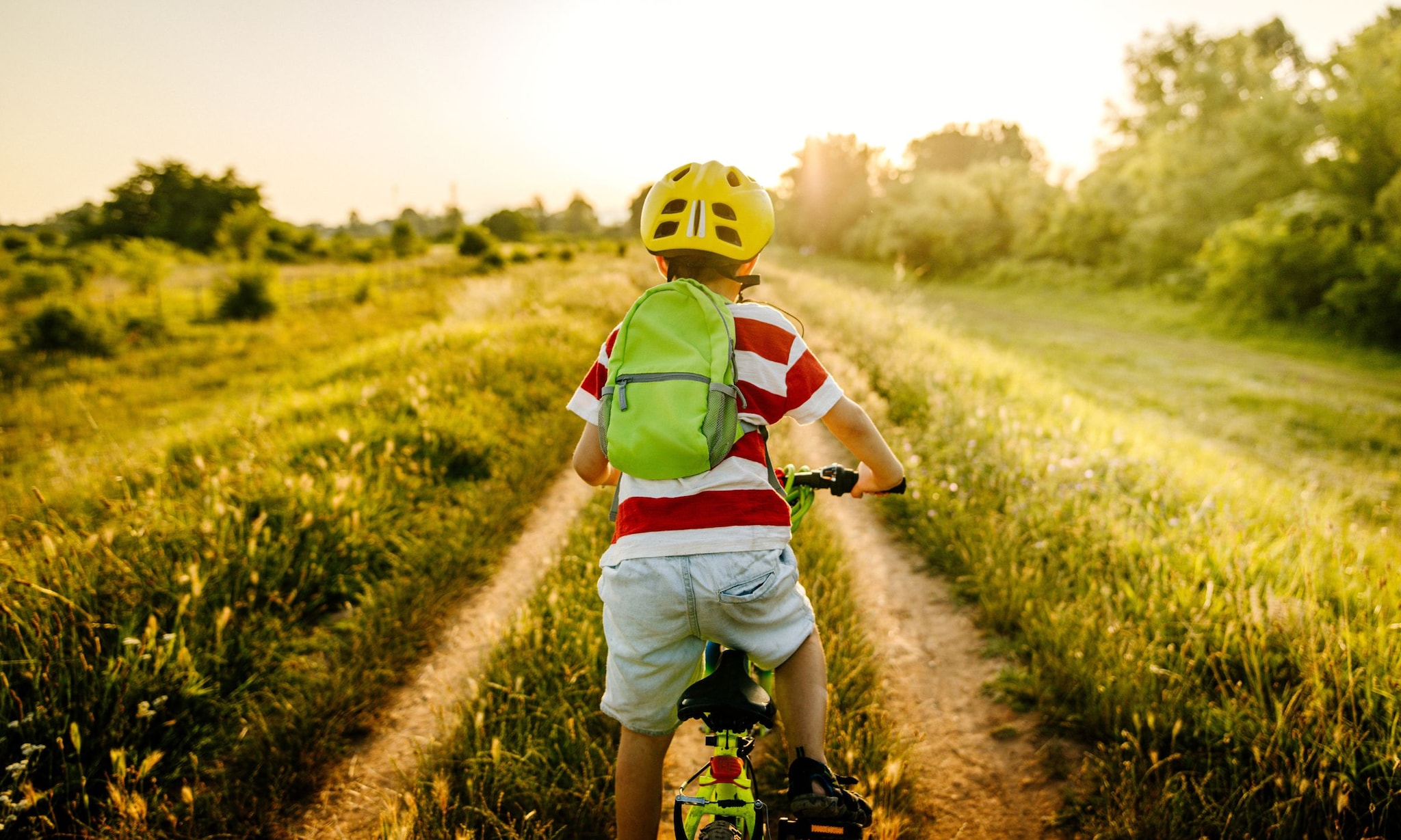 Wanneer kan je kind alleen naar school fietsen Getty Images