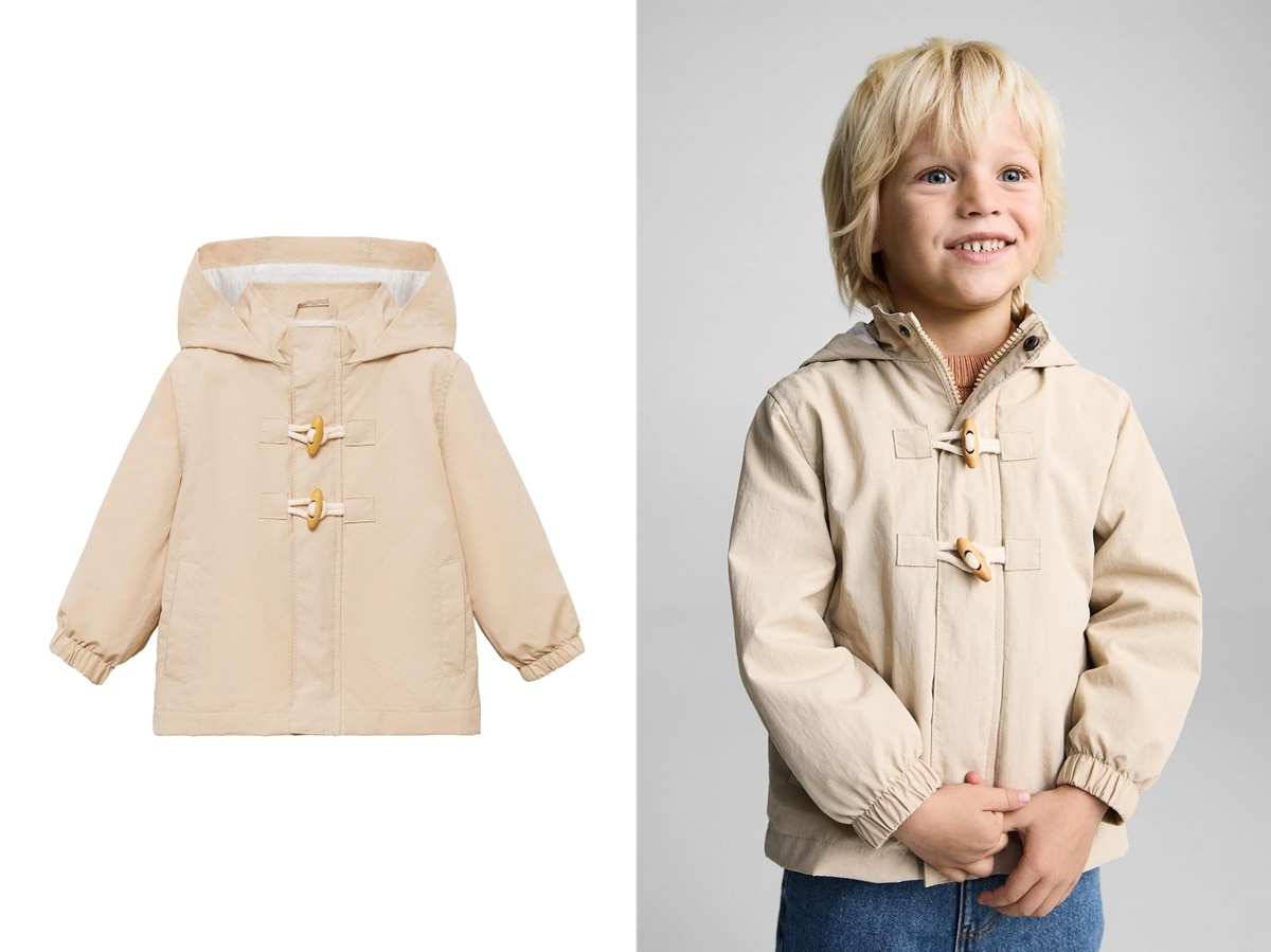 beige jack mango kids Mango Kids