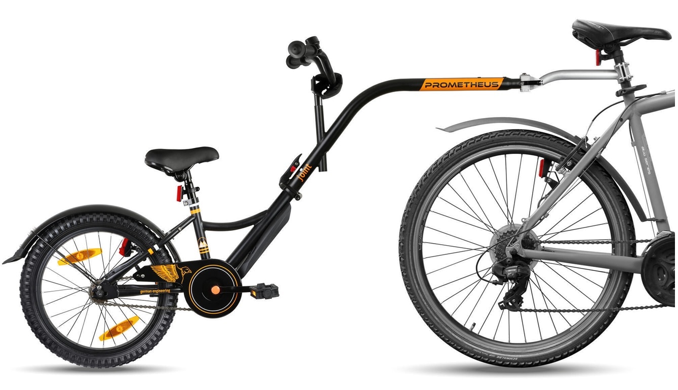 aanhangfiets kind decathlon Prometheus Bicycles