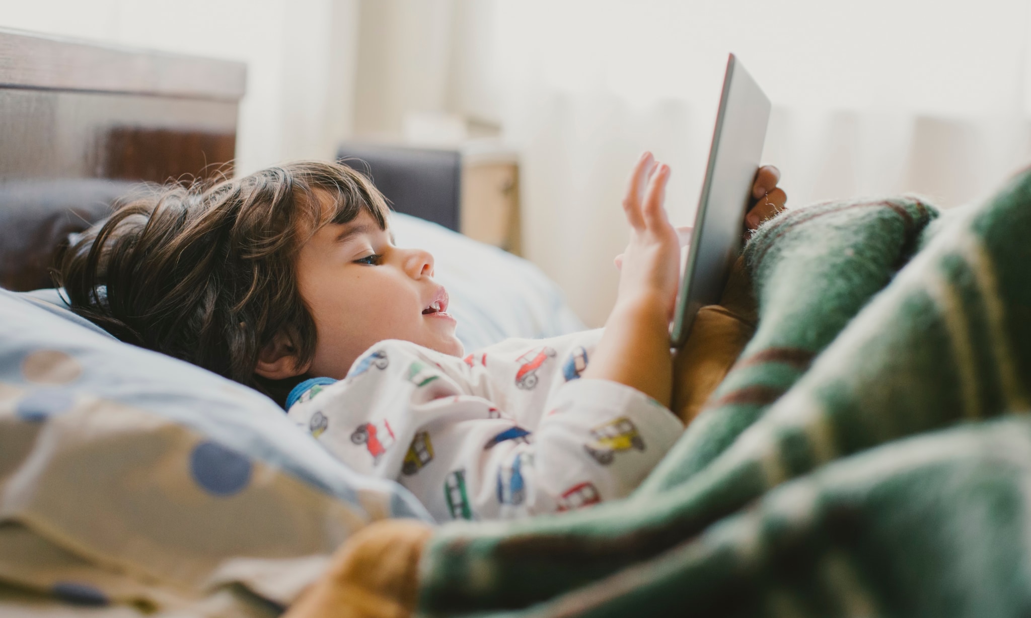 Kind met tablet Getty Images