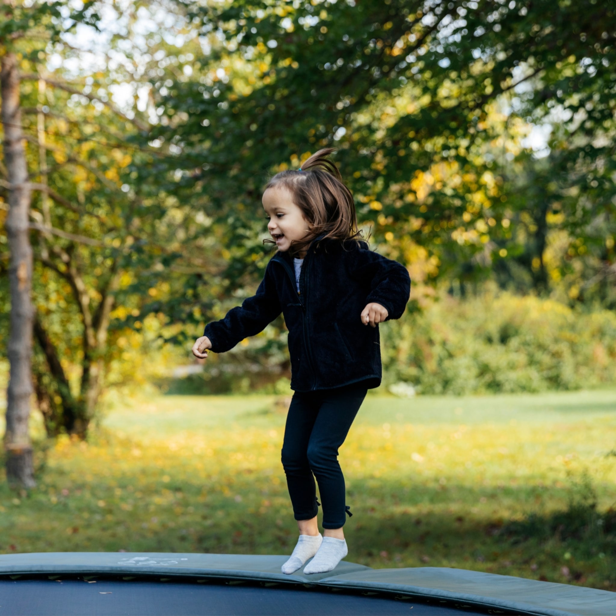 trampoline in tuin ingraven nodig