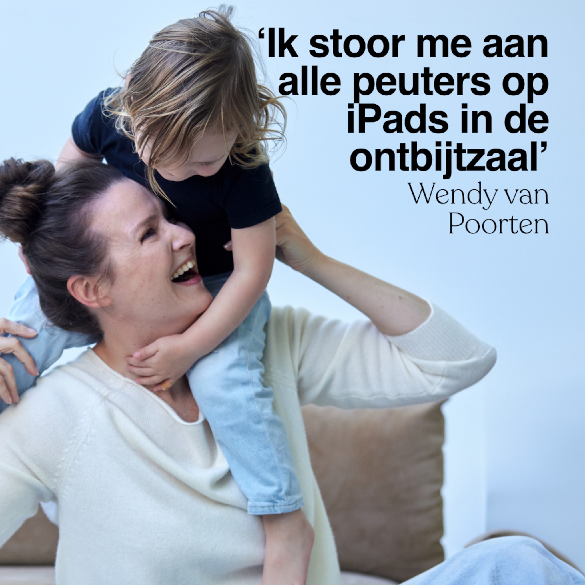 Column Wendy - iPads in ontbijtzaal