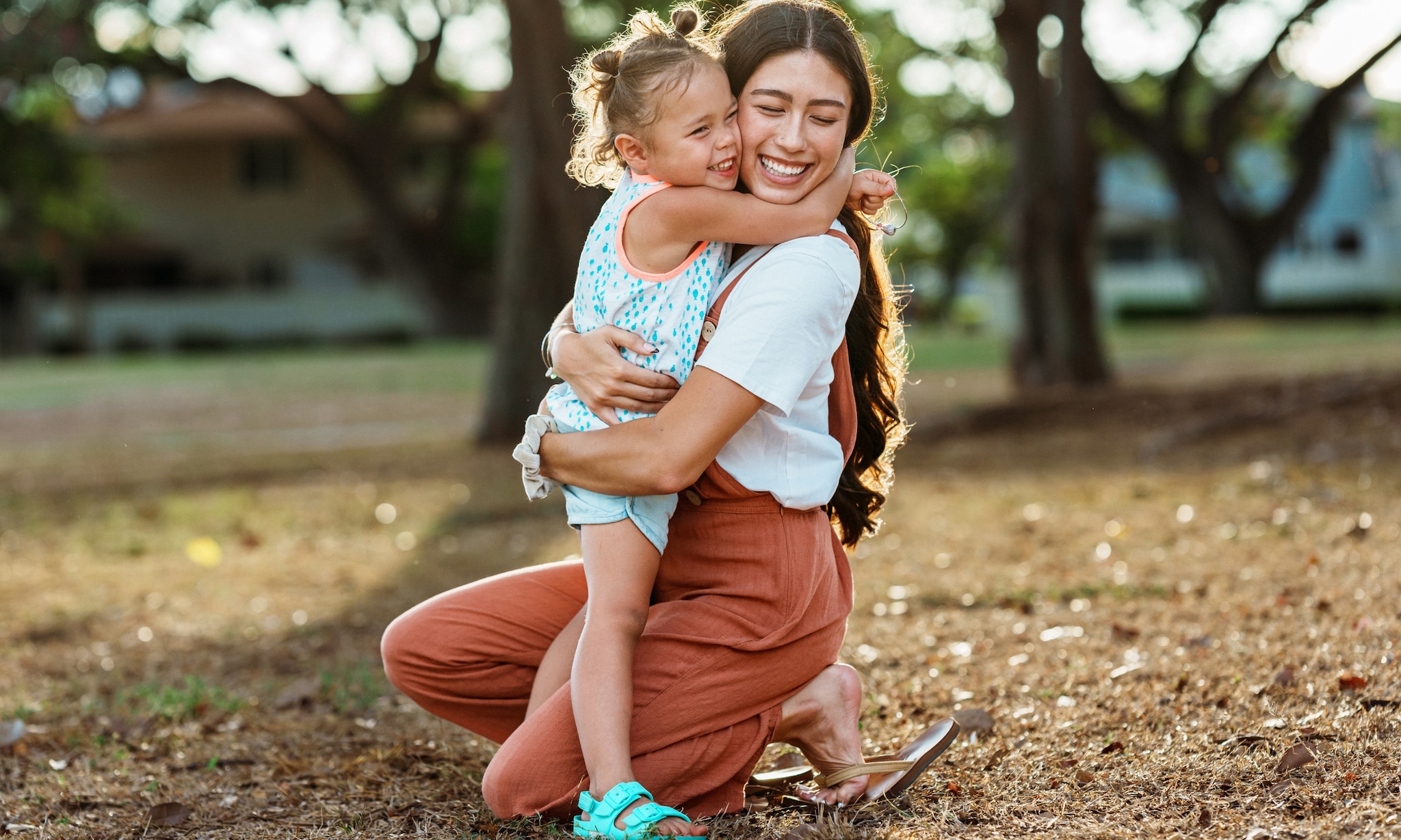 Kind met moeder Getty Images