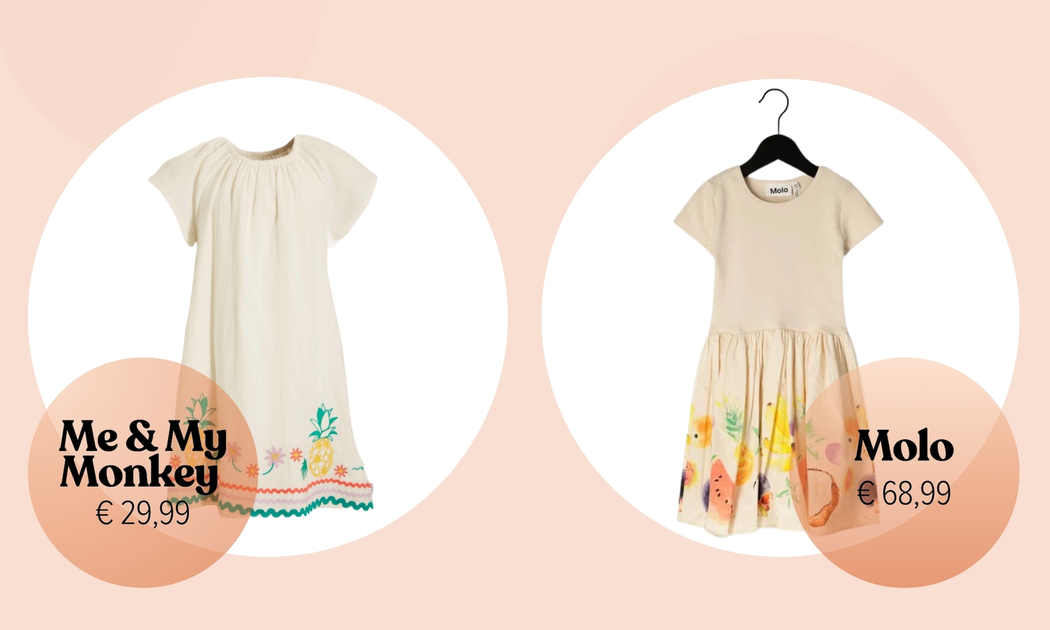kinderjurk fruitprint Me &amp; My Monkey / Molo