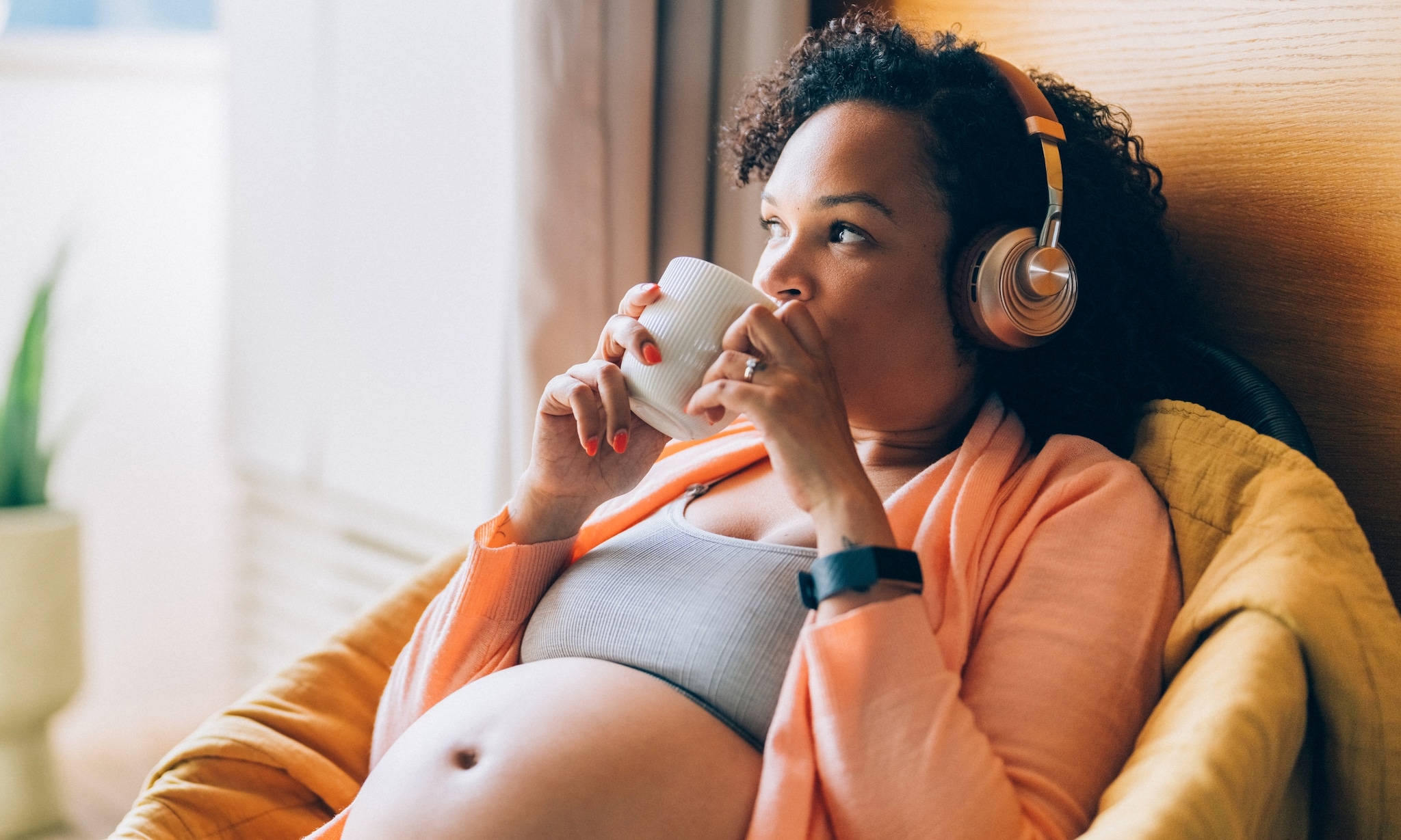 Zwangere vrouw podcast Getty Images