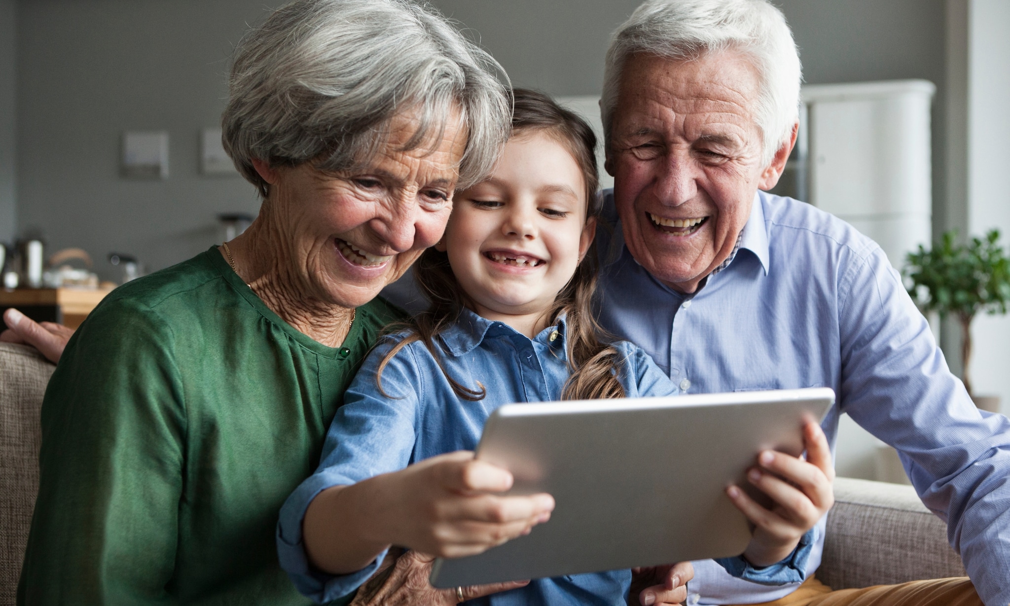 Opa en oma met kind Getty Images