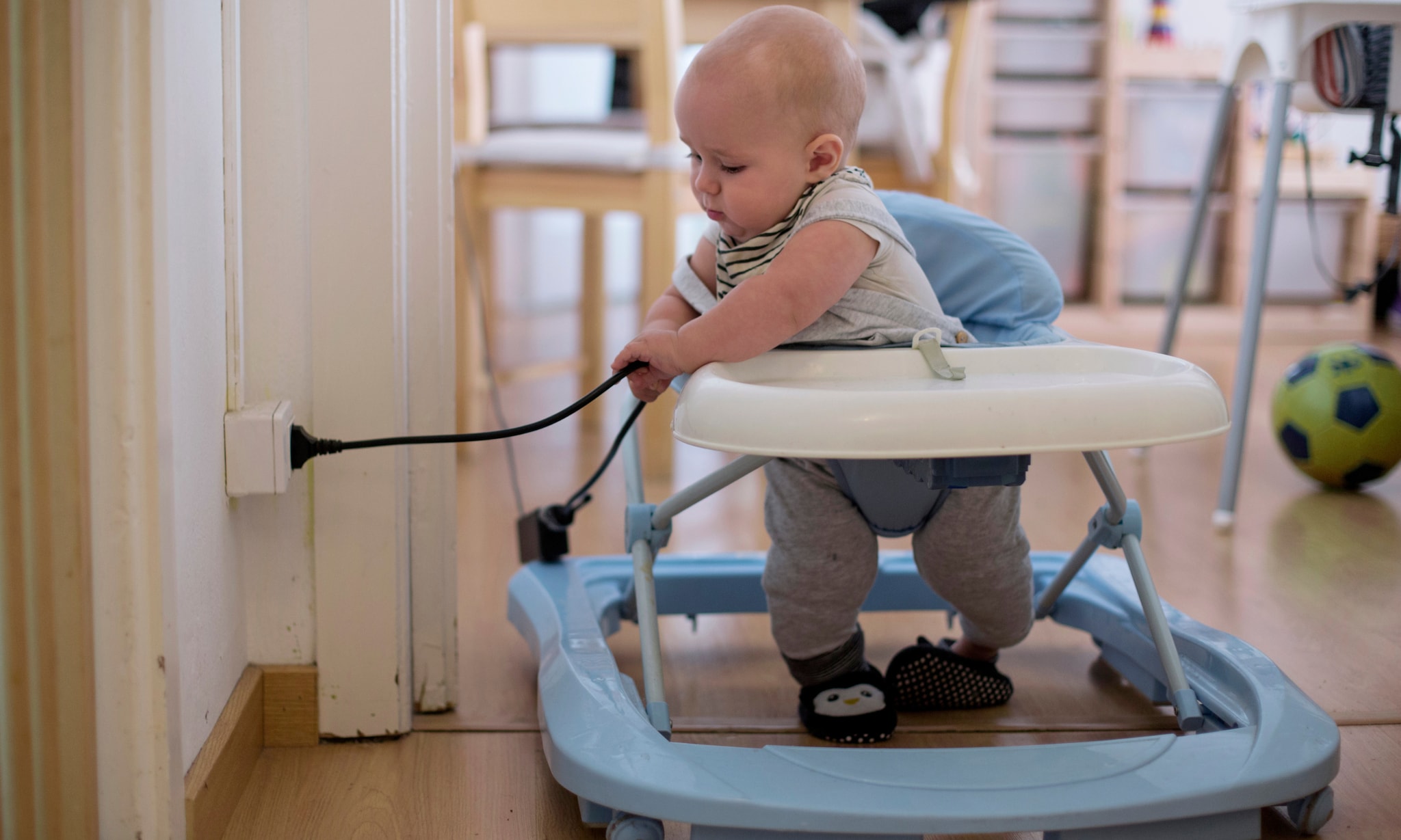 Loopstoel voor je baby doen of niet Getty Images