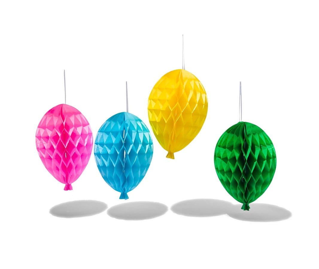honeycombs papieren ballonnen HEMA