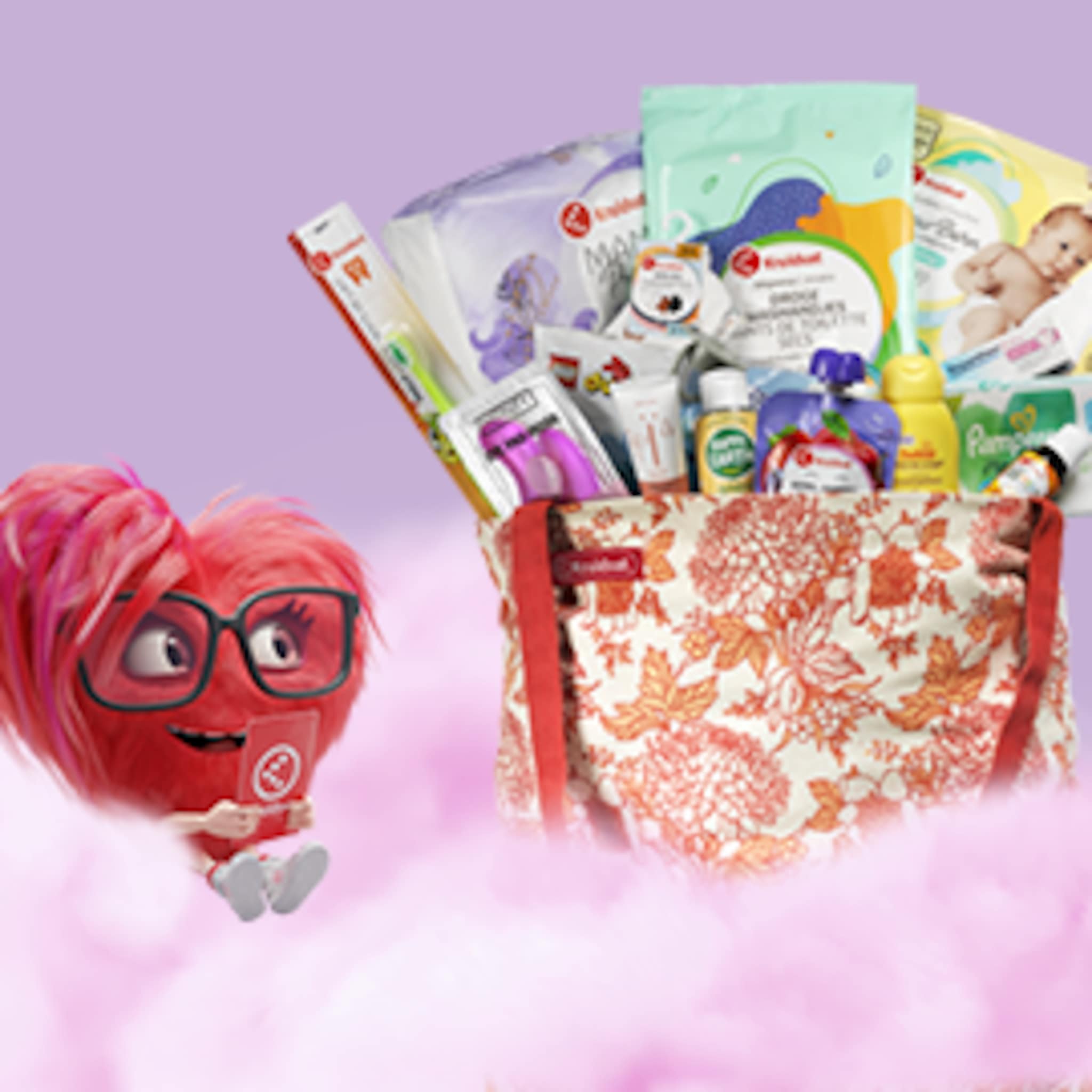 voor jou gratis baby kadobox vol producten