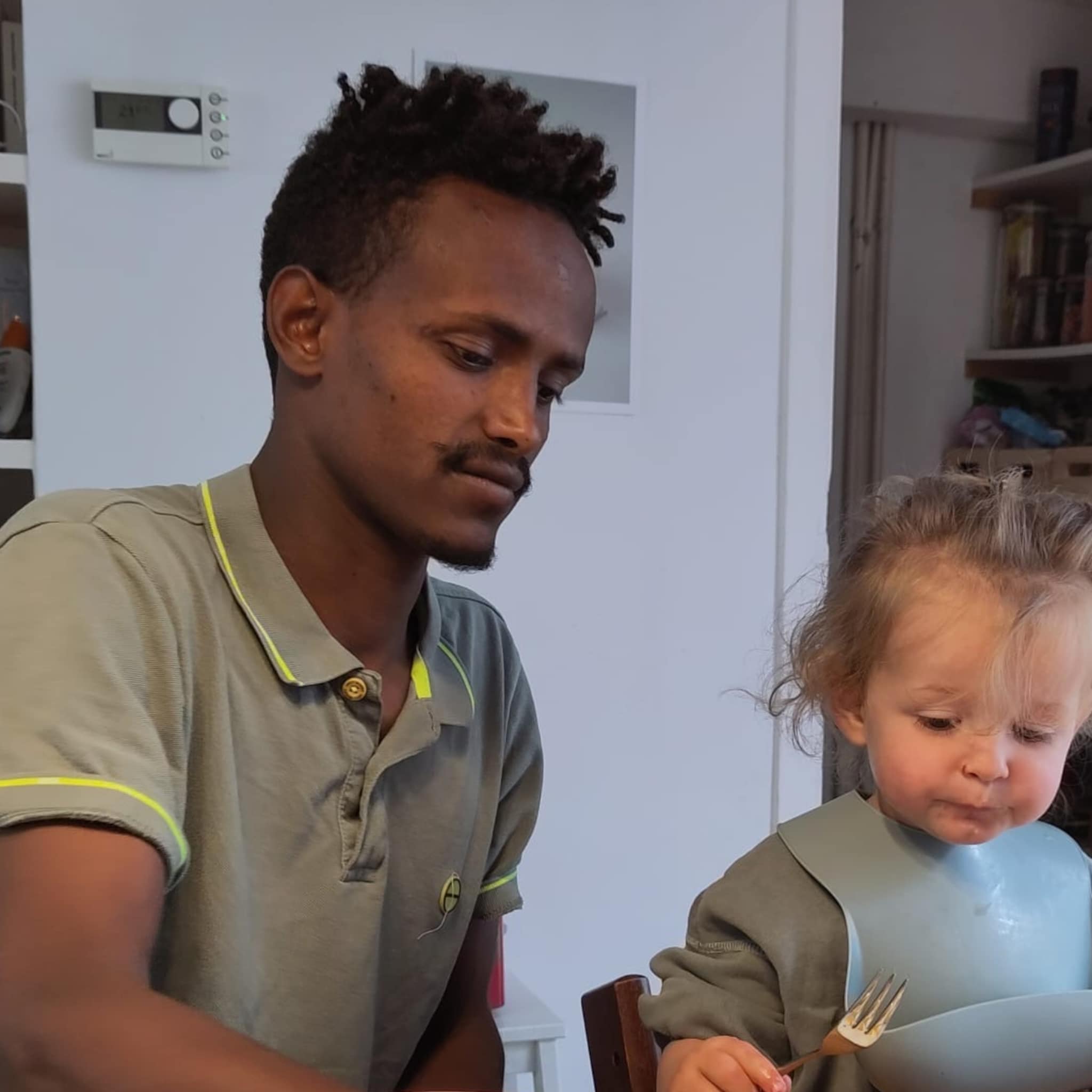 laura nam een vluchting in huis
