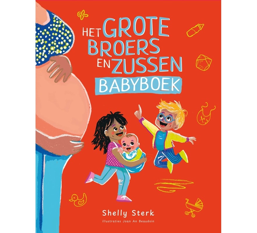 het grote broers en zussen babyboek Shelly Sterk