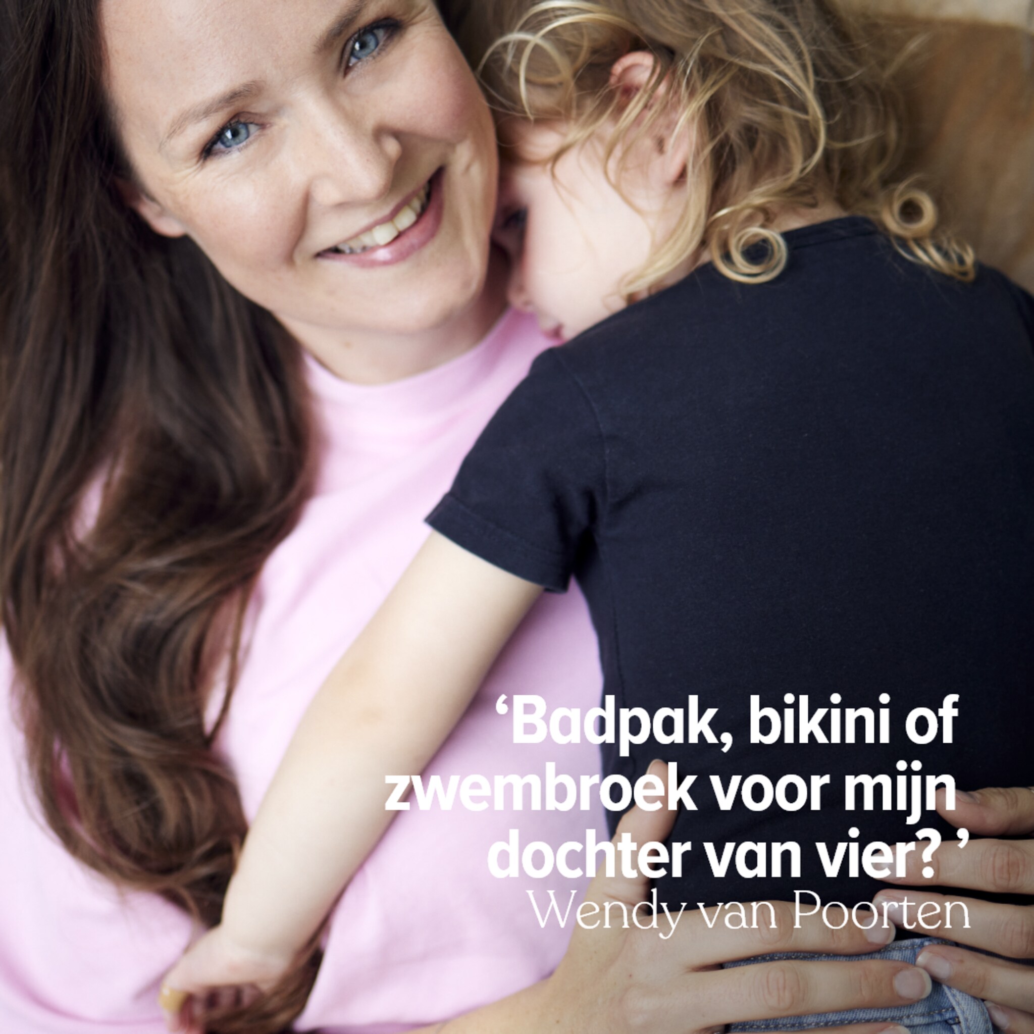 Column Wendy over badkleding
