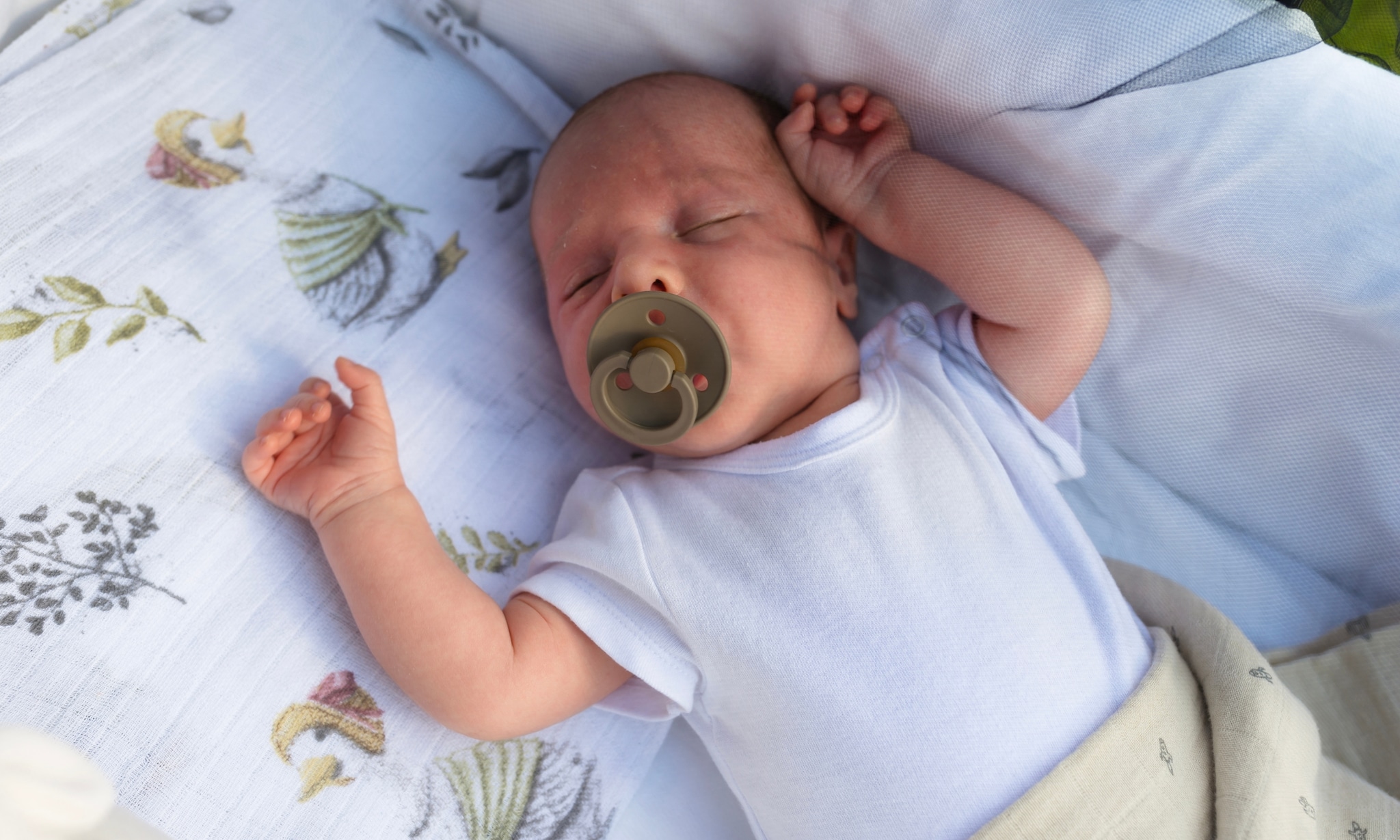 baby doet langere dutjes dankzij rockit baby rocker Getty Images