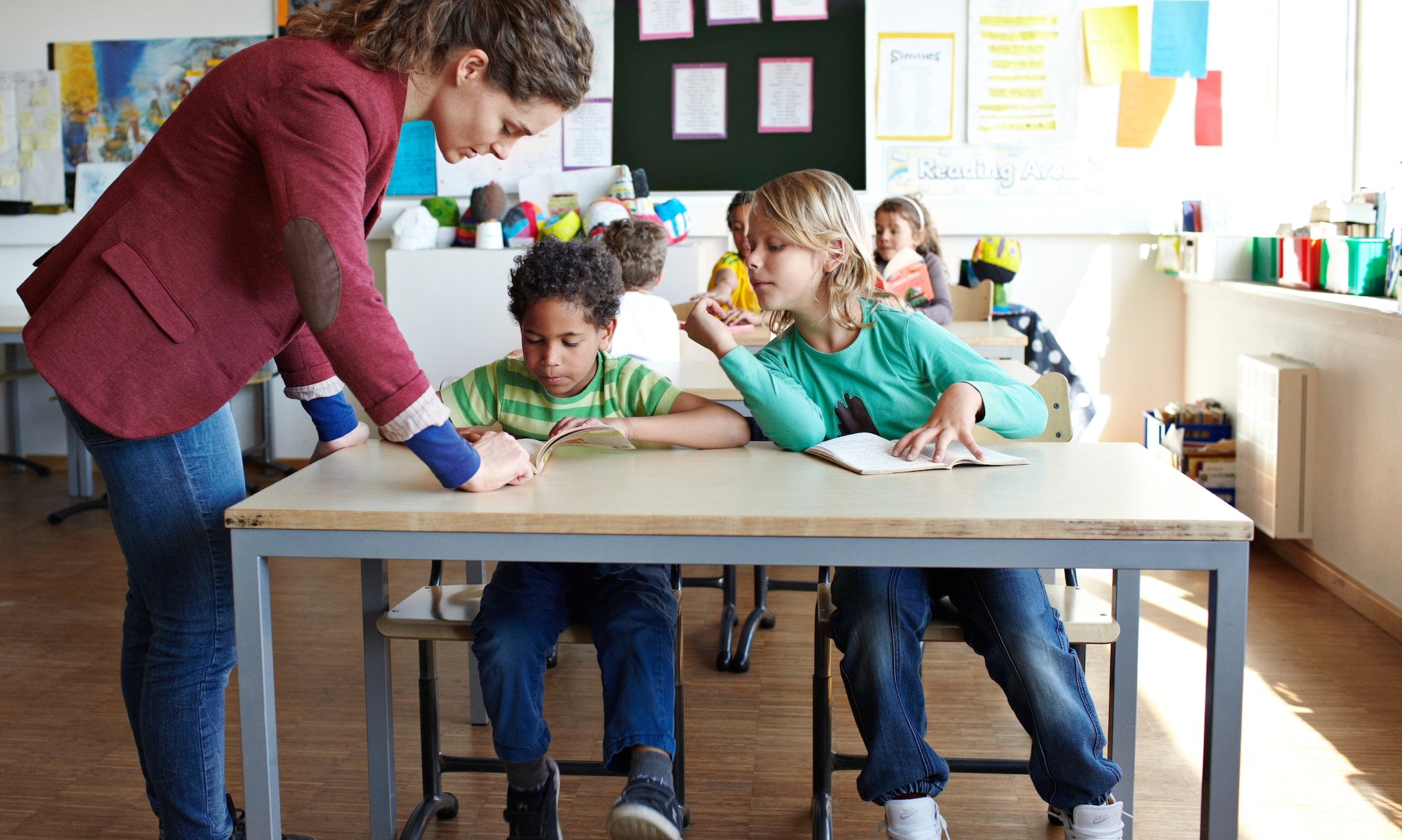 D66 en SP willen maximaal 21 kinderen per klas Getty Images