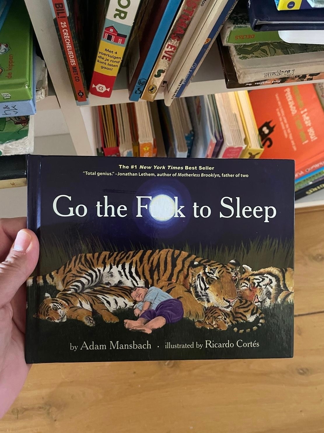 go the f*ck to sleep adam mansbach privébeeld