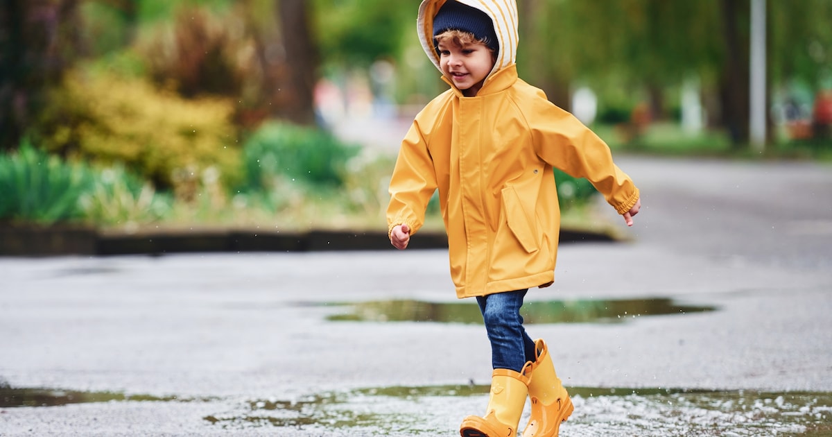 Mikk-line Korte rubberlaarzen voor kinderen, blote voeten rubberen laarzen voor kinderen, waterdichte regenlaarzen voor kinderen, korte regenlaarzen voor kinderen, Blue Nights., 30 EU