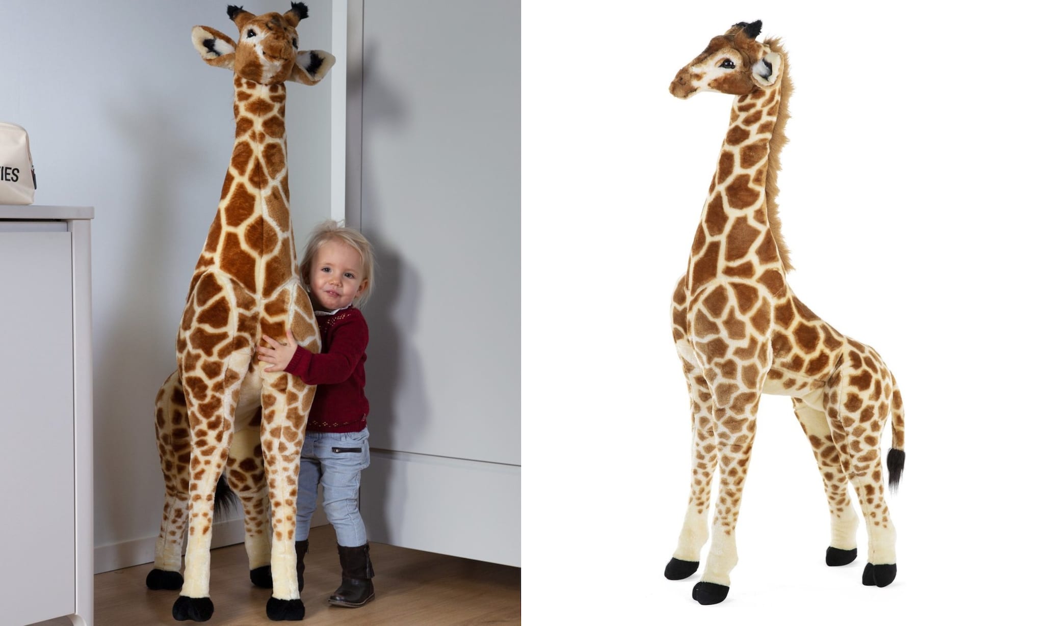 xl giraffe knuffel Childhome
