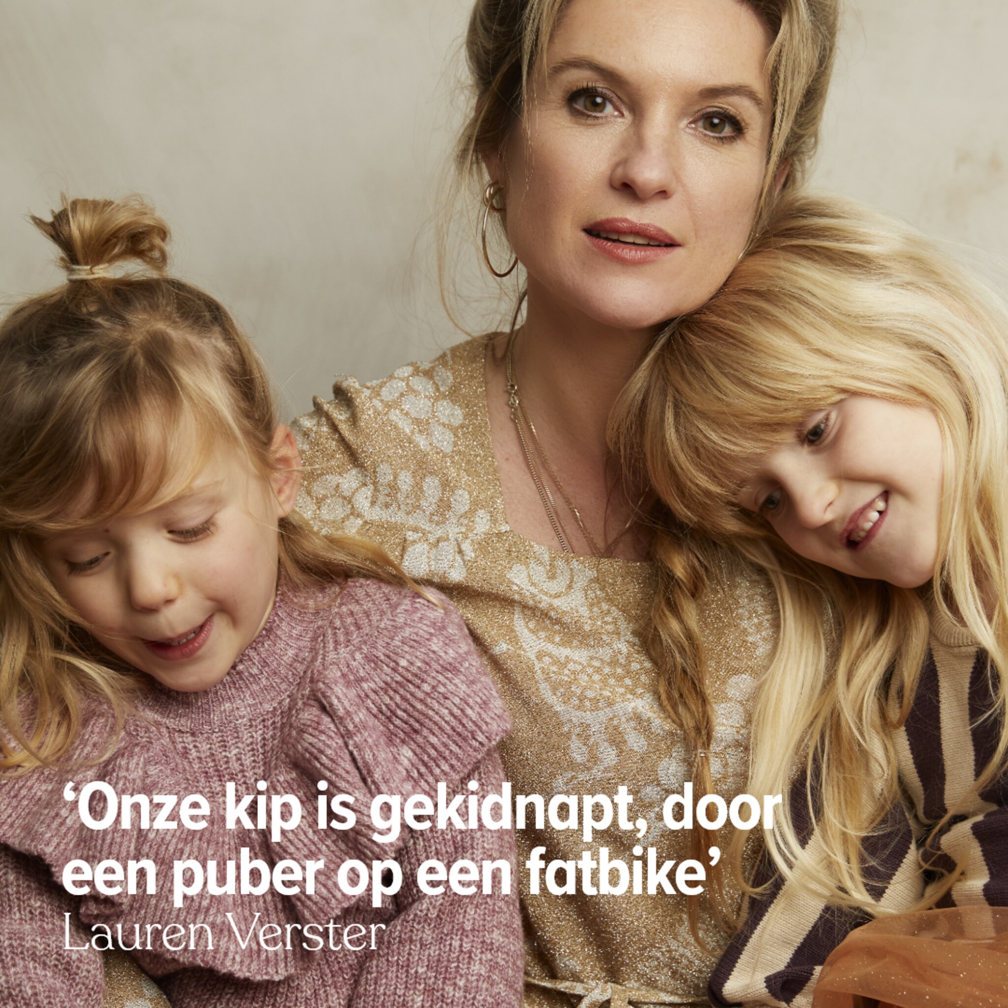 Column Lauren - kip gestolen