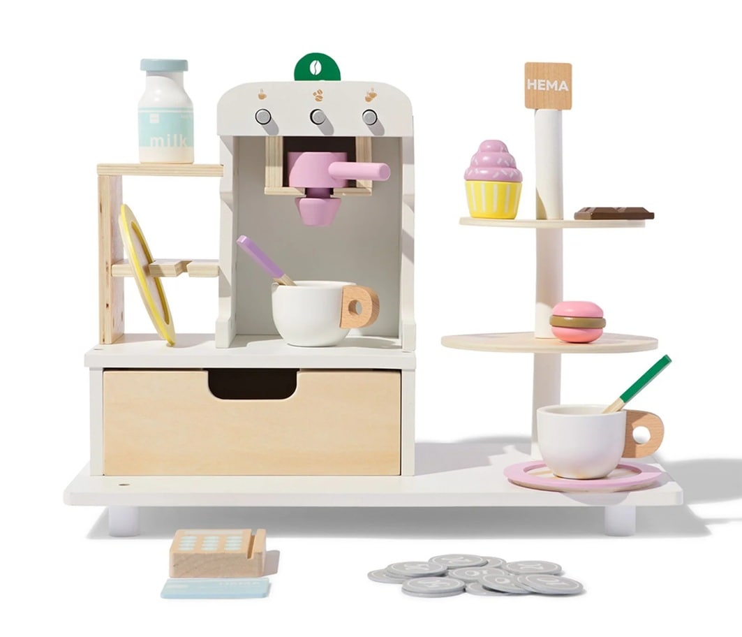 houten koffiebar HEMA