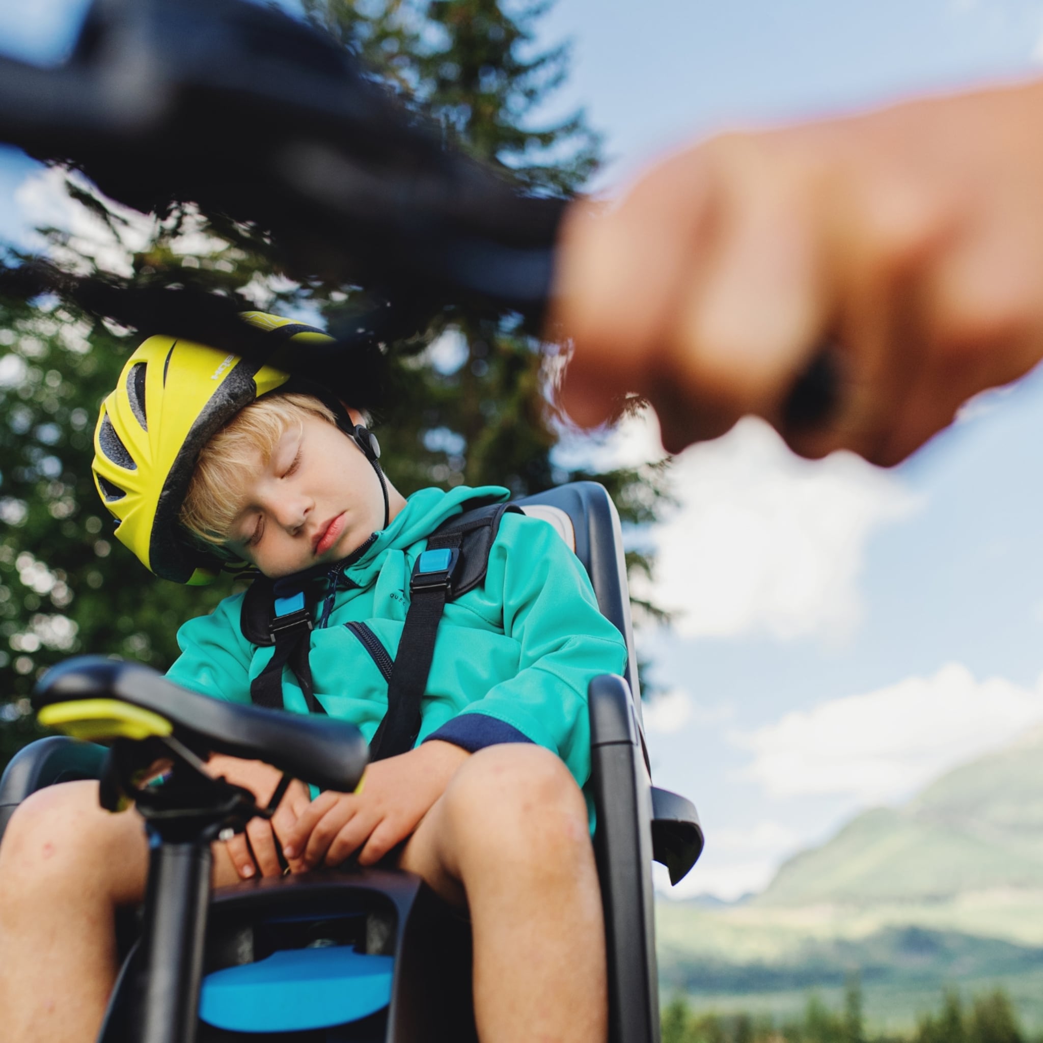 expert legt uit dit moet je doen als je kind op de fiets in slaapt valt