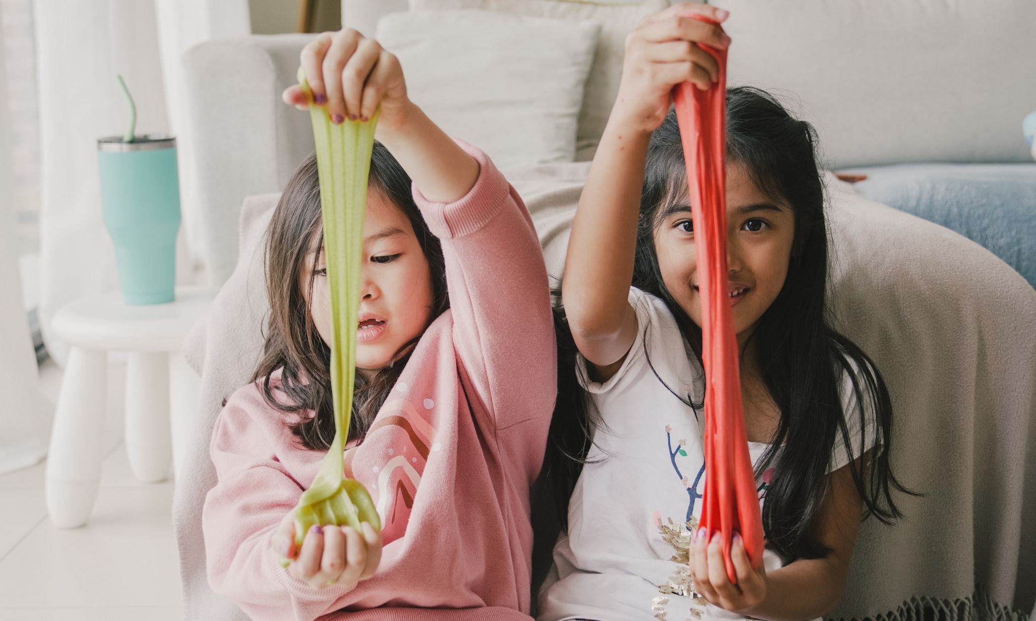 Zelf slijm maken Getty Images