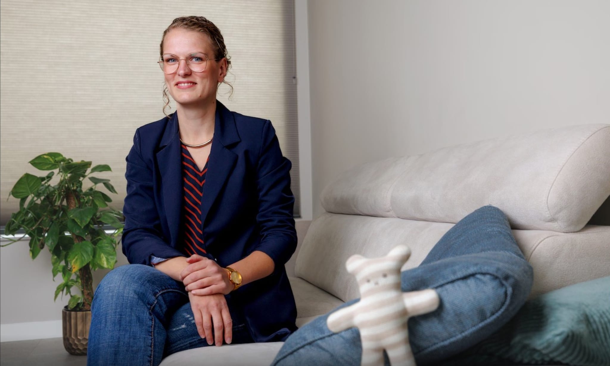 Carola Bekkers vertelt in het kader van de Baby Loss Awareness Week over haar miskraam. Dolph Cantrijn