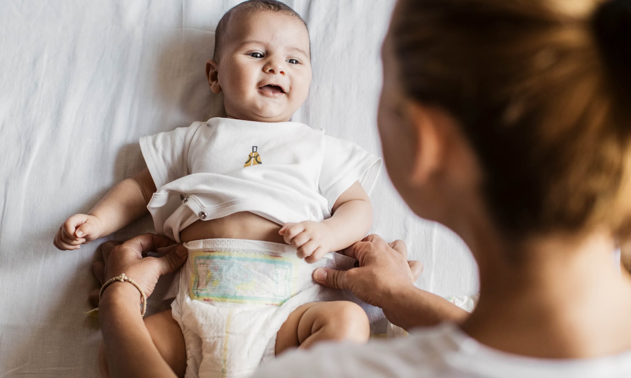 tips tegen doorlekken luier in de nacht Getty Images