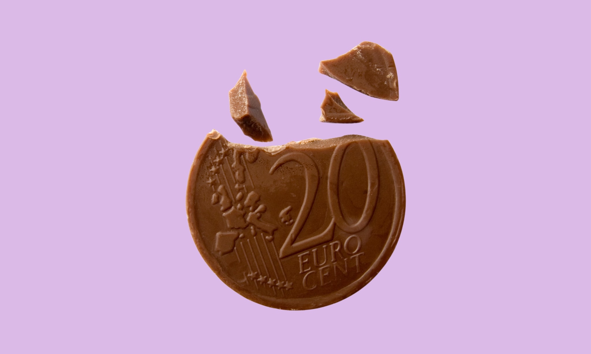 chocolademunt als symbool voor schoencadeautjes voor elk budget, tot 3, 5 en 10 euro Getty Images