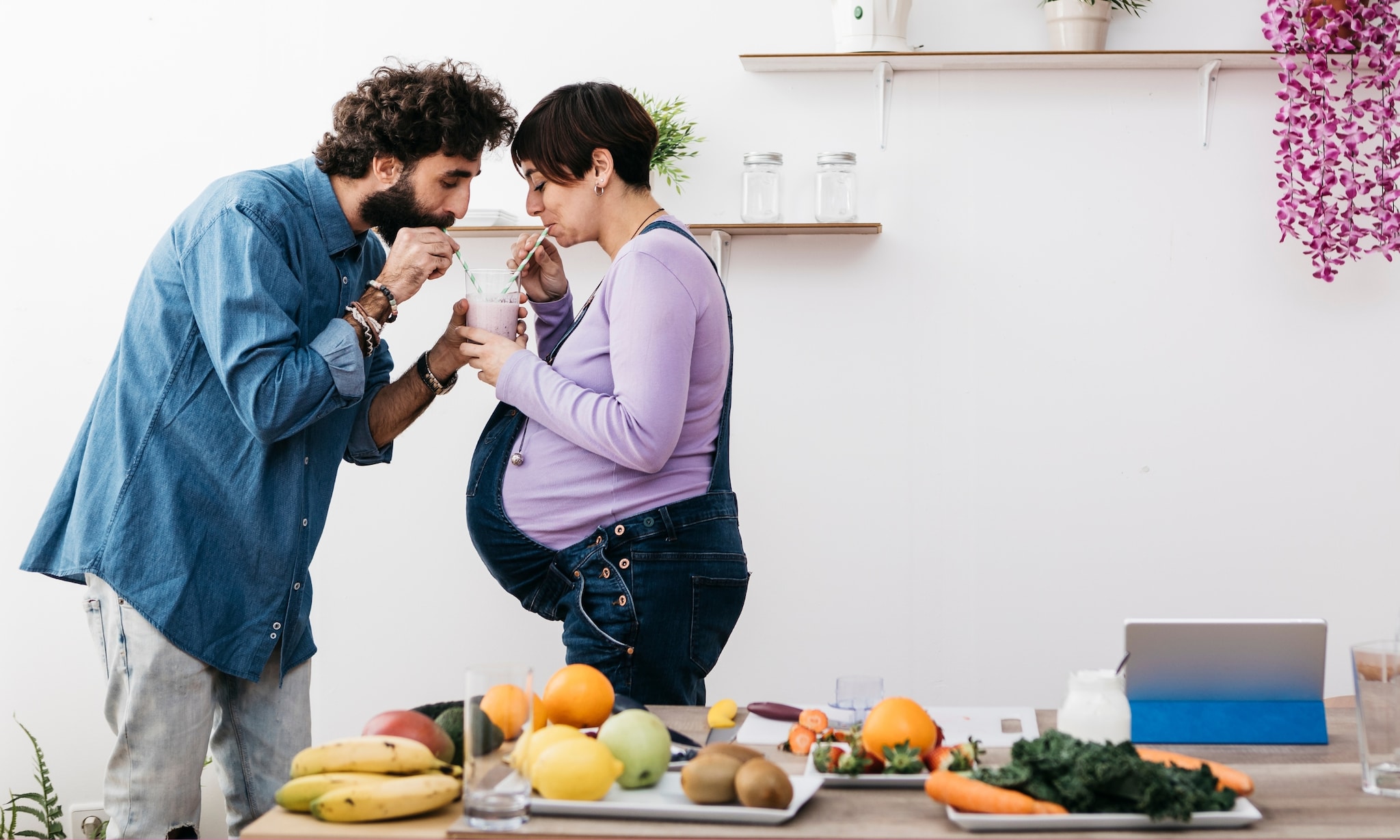 Een gezonde levensstijl van ouders vóór de zwangerschap bepaalt gezondheid van het kind Getty Images
