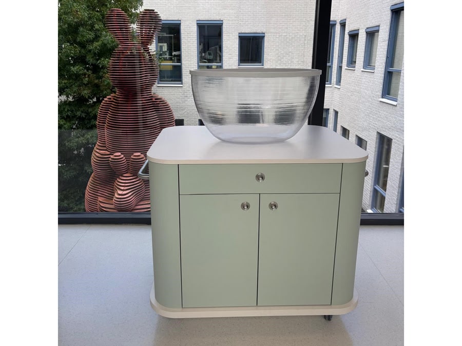 Het wateropbaringsmeubel. Máxima Medisch Centrum