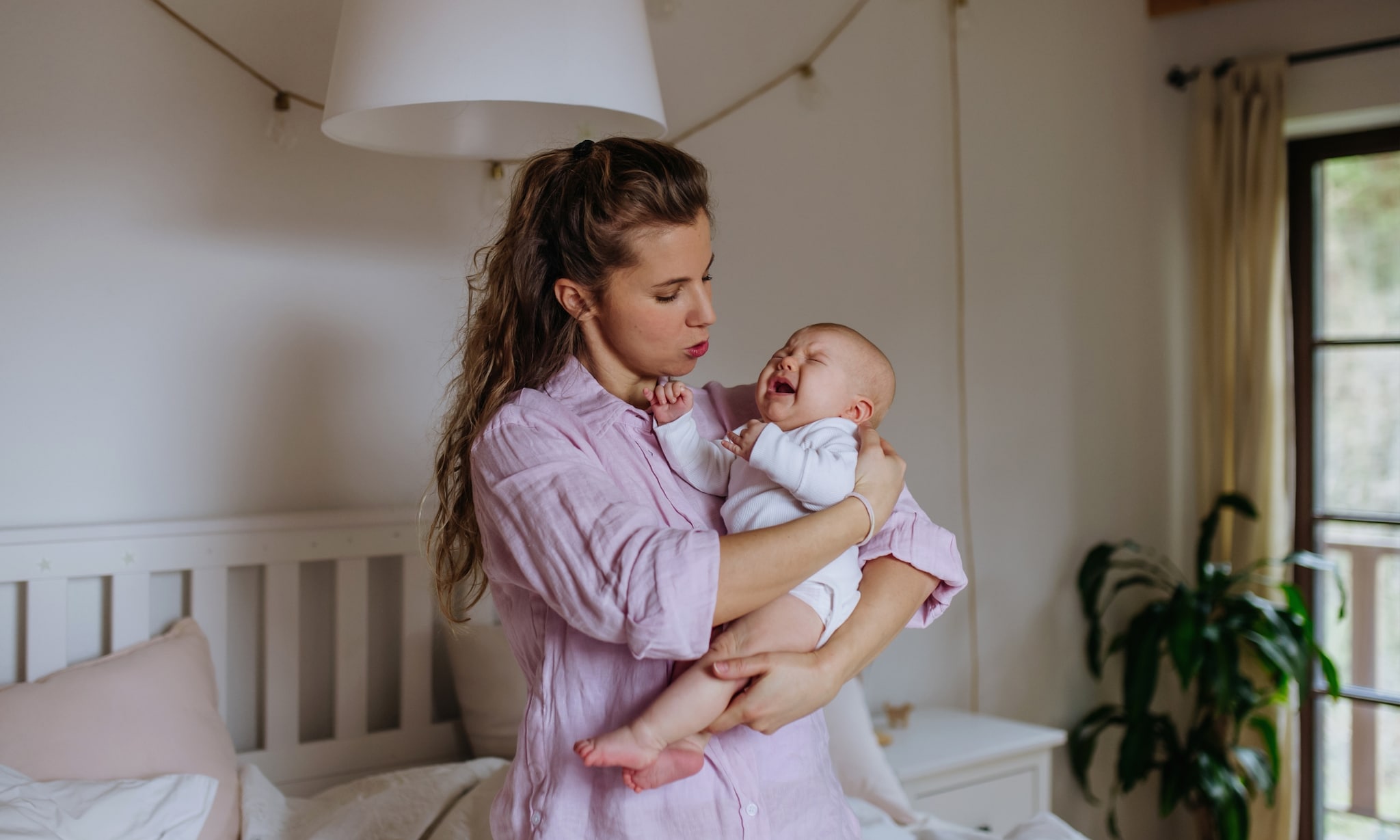 Huilbaby? Andere ouders geven tips  Getty Images