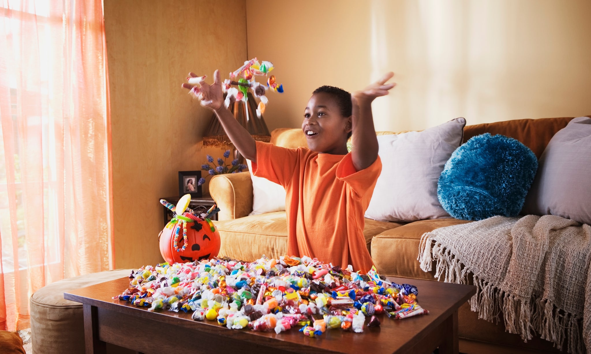 Wat te doen met het snoep dat je kind heeft verzameld met Sint Maarten? Getty Images