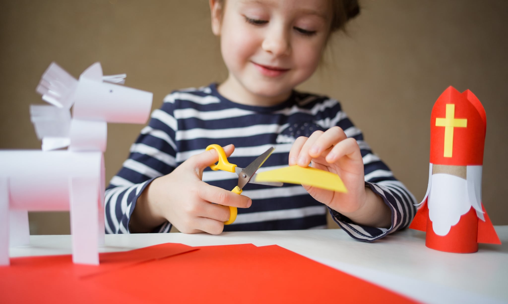 Sinterklaas knutselen  Getty Images