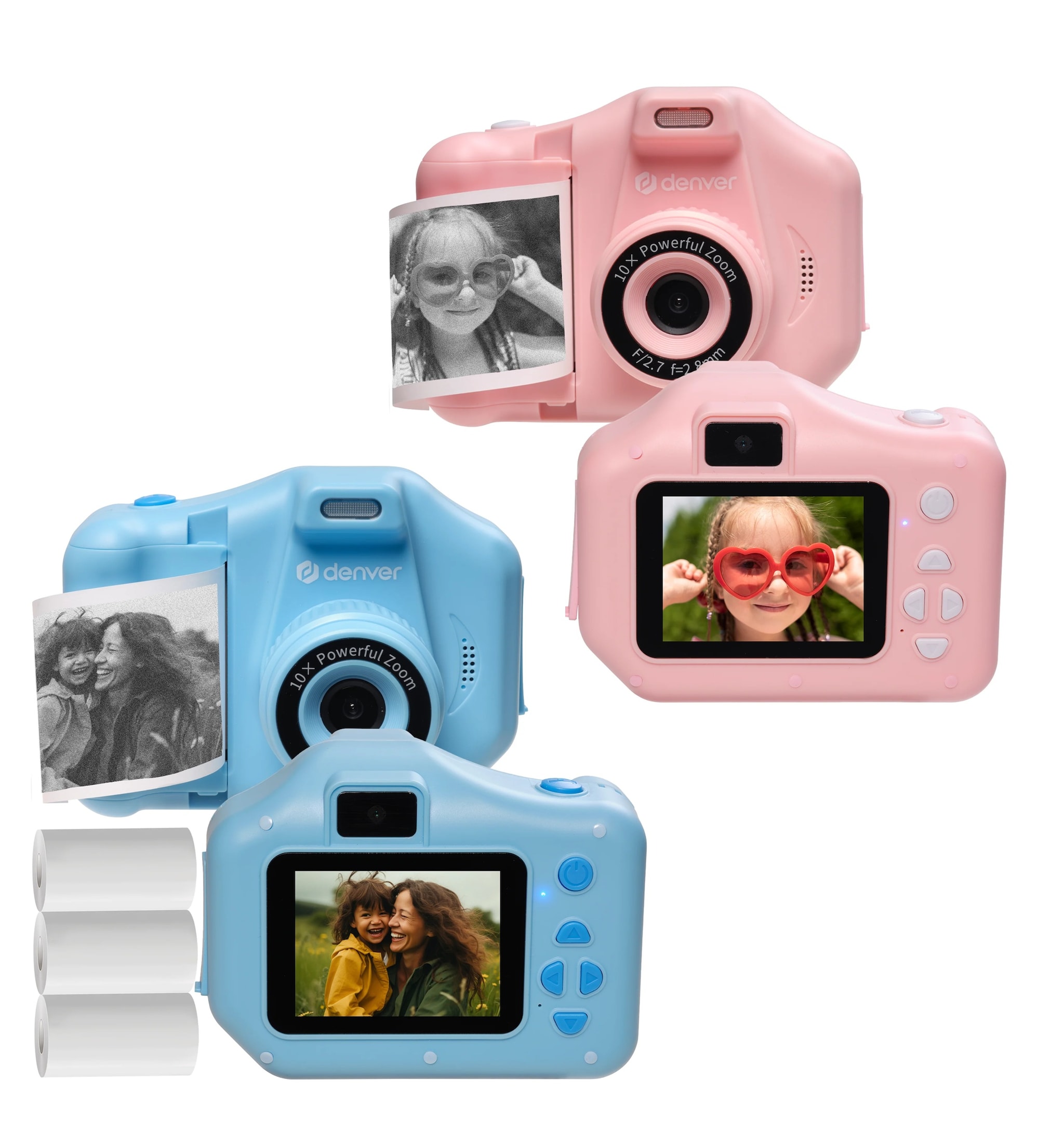 denver kindercamera met printfunctie Denver